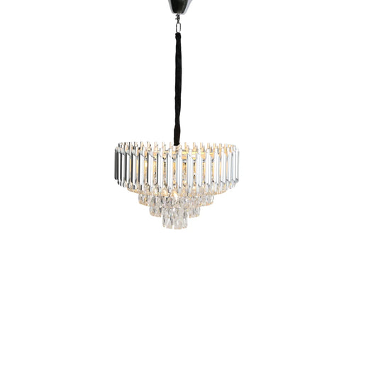 Hanglamp Selene – Kristal Chroom – Ø40 cm – afbeelding 2