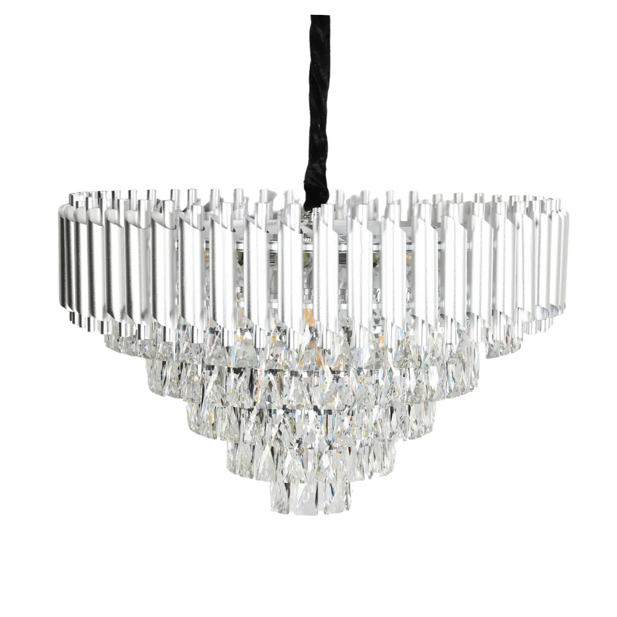 Hanglamp Selene – Kristal Chroom – Ø60 cm – afbeelding 5