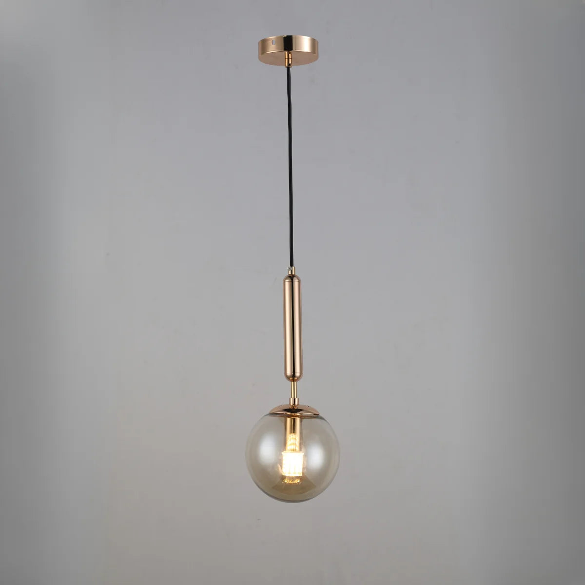 Hanglamp Cairo – Amber Glas – afbeelding 2