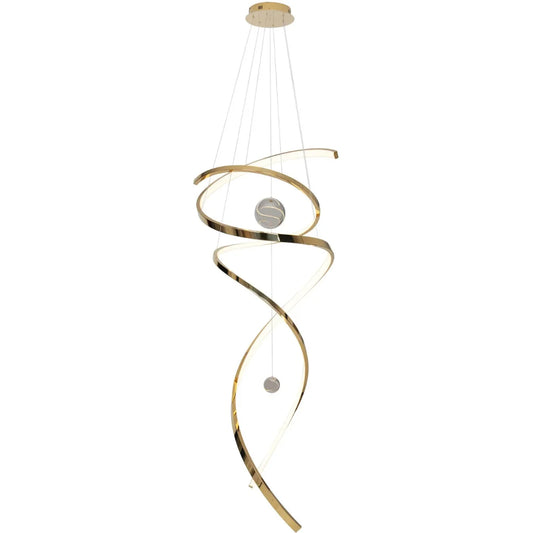 Hanglamp Cavel – Rosé – Curve Ringen