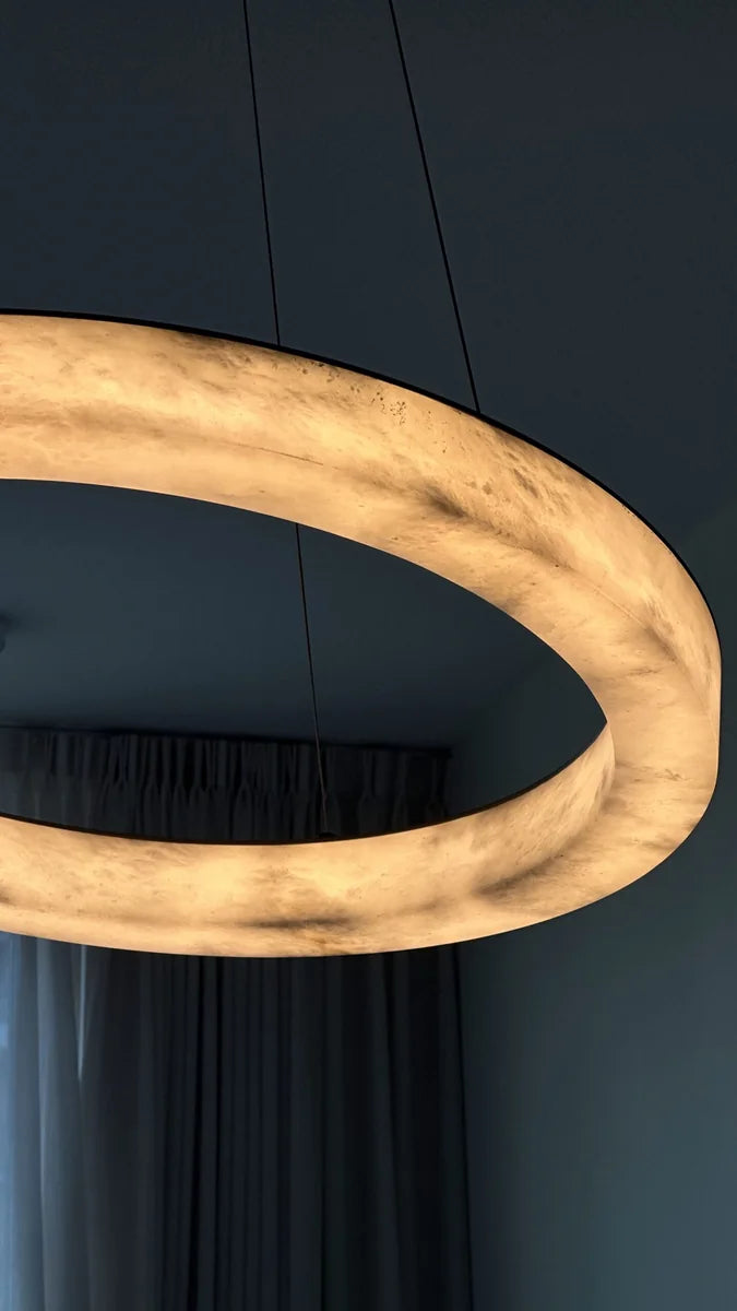 Hanglamp Imara – Marmer – Ø60 cm – afbeelding 4
