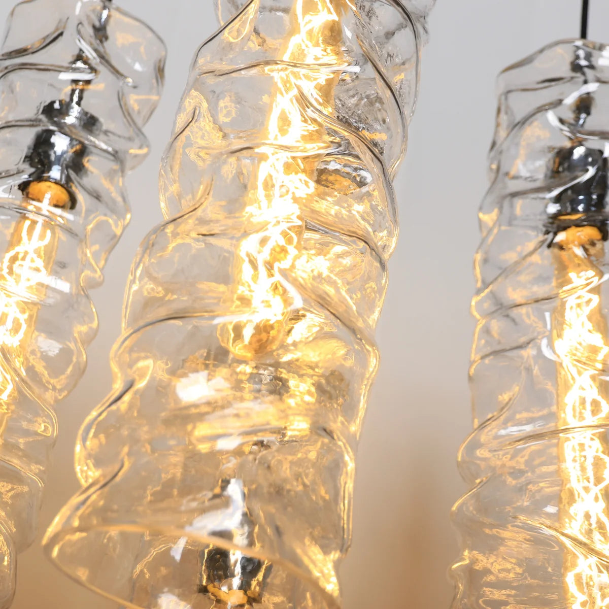 Hanglamp Lido – 5 Lichtpunten – Helder Glas – afbeelding 4