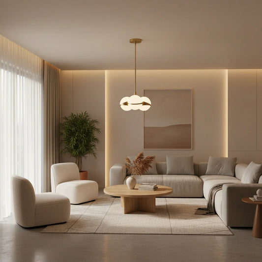 Hanglamp Lyse – 3 Lichtpunten – Brushed Gold