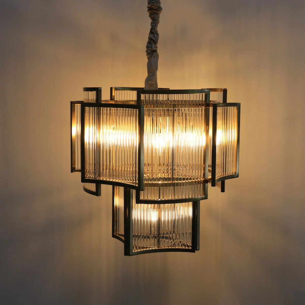 Hanglamp Nore – Helder Glas – Ø50 cm – afbeelding 6