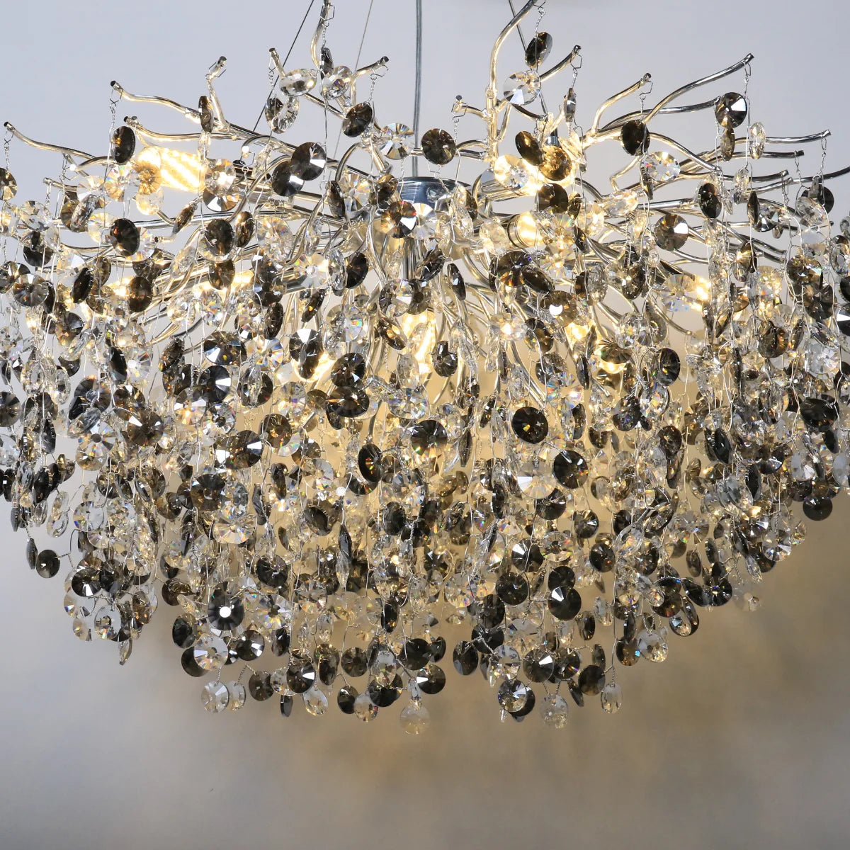 Hanglamp Reva – Kristal Zilver – Ø85 cm – afbeelding 6