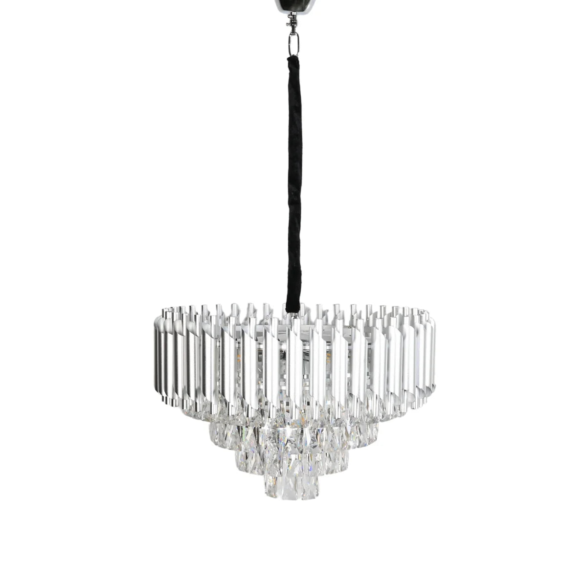 Hanglamp Selene – Kristal Chroom – Ø50 cm – afbeelding 3