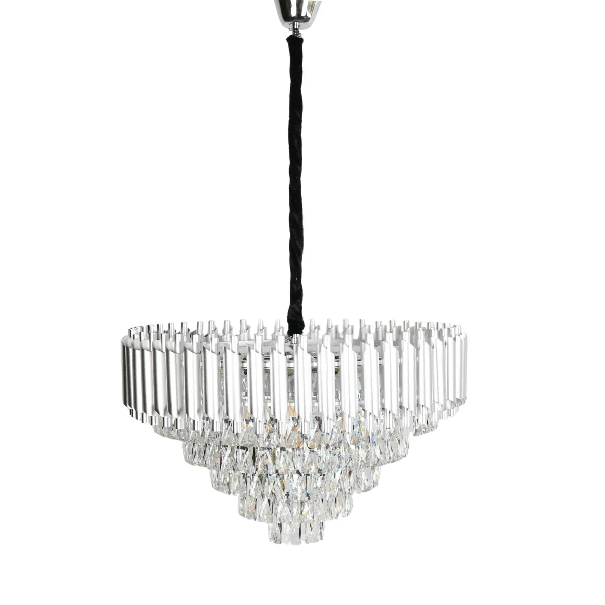 Hanglamp Selene – Kristal Chroom – Ø60 cm – afbeelding 3
