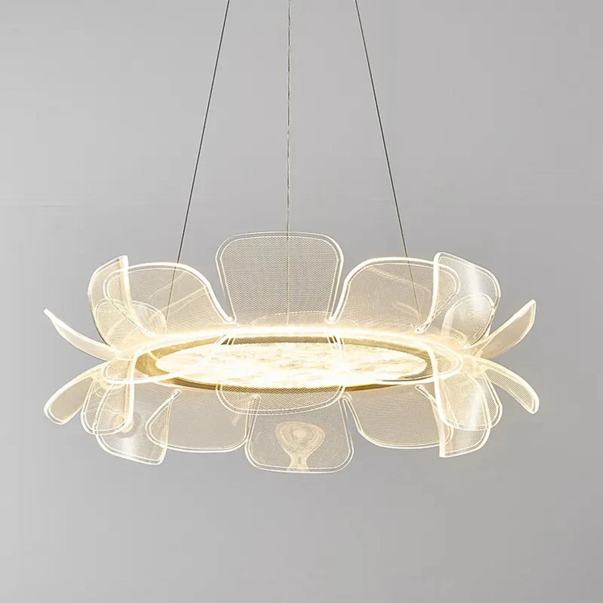 Hanglamp Sora – LED – Acryl – Ø53 cm – afbeelding 5