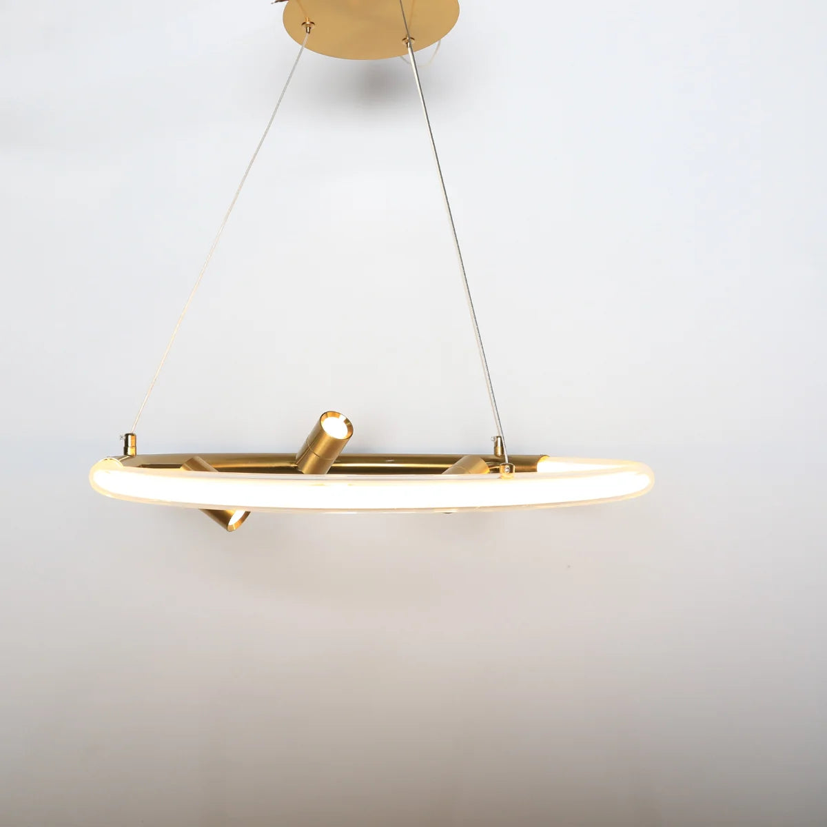 Hanglamp Tulia – LED – Brushed Gold – Ø50 cm – afbeelding 2