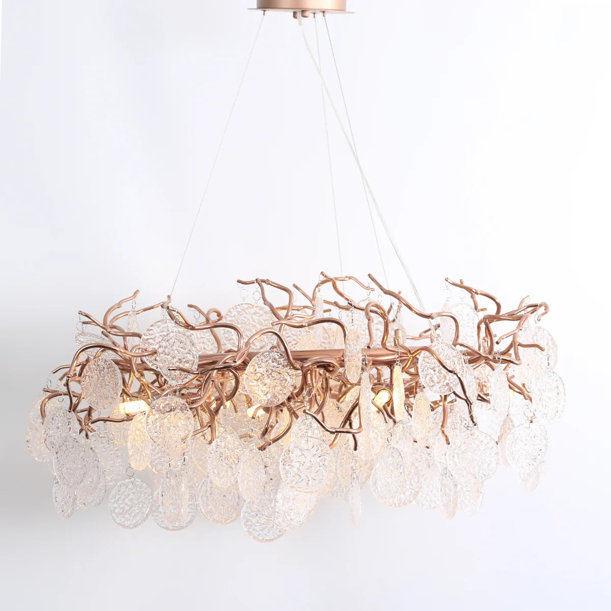 Hanglamp Vento – Rosé – Ø65 cm