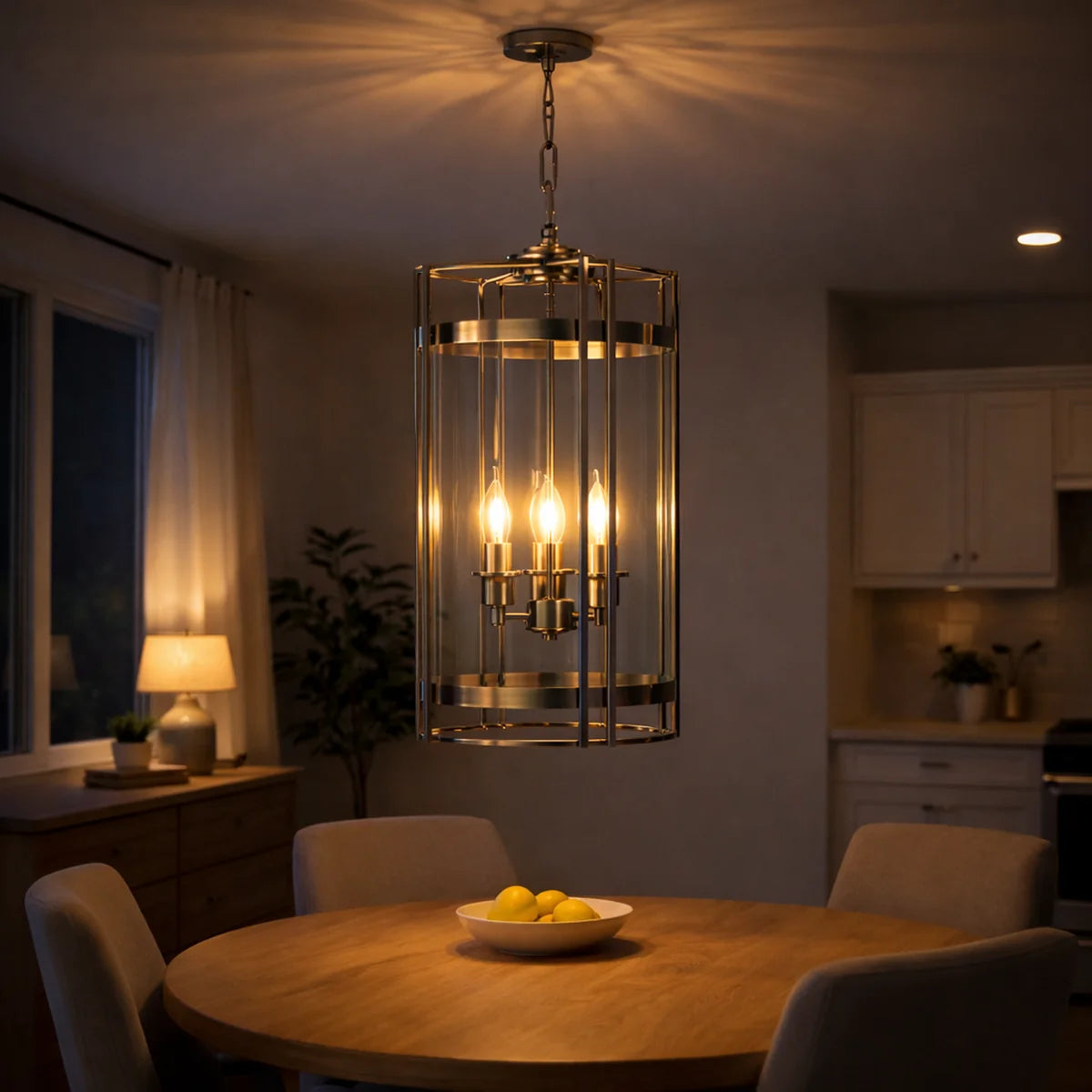 Hanglamp Zuri – Zilver – Ø30 cm – afbeelding 2