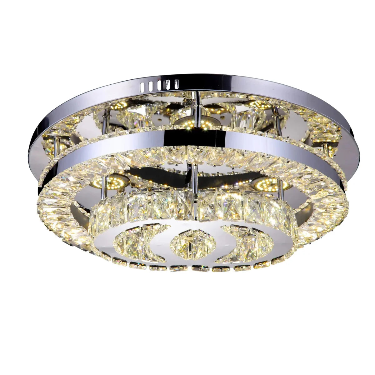 Plafondlamp Naoli – LED – Kristal – Ø50 cm