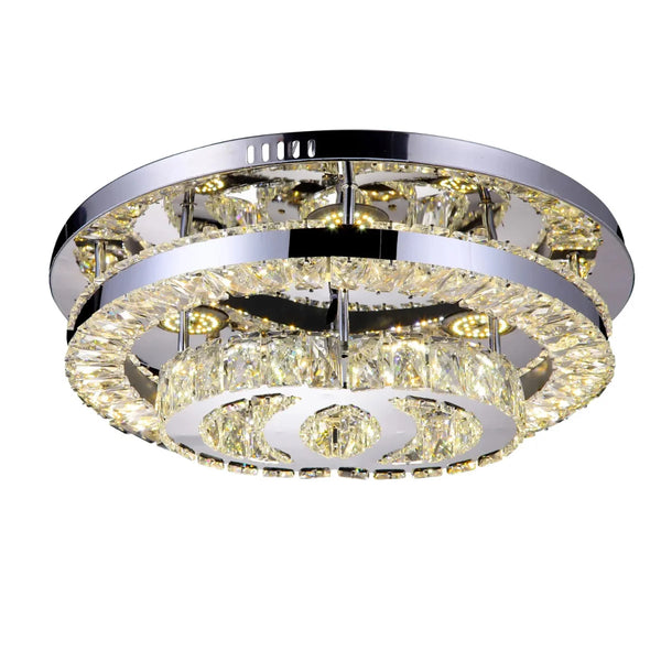 Plafondlamp Naoli – LED – Kristal – Ø50 cm