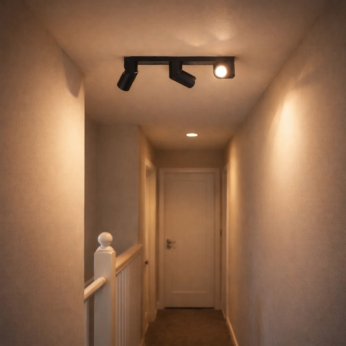 Plafondlamp Wenge – Zwart Koper – 3 Lichtpunten – afbeelding 2