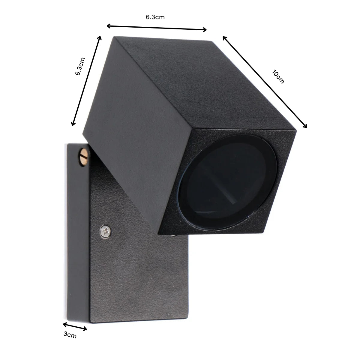 Wandlamp Eylon – Zwart – Kantelbaar – Buiten – afbeelding 5