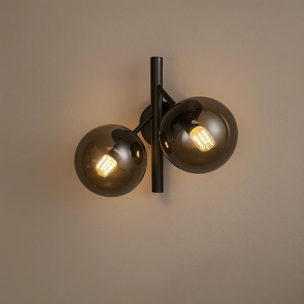Wandlamp Lava – Smoke Glas