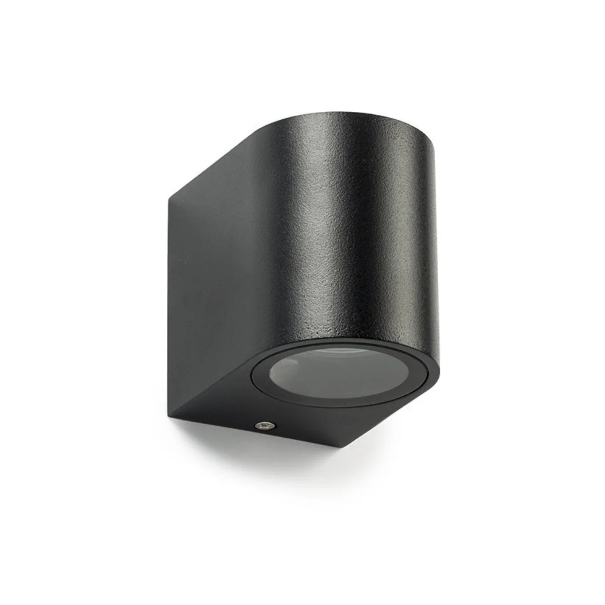 Wandlamp Merlon – Zwart – Half Rond – Buiten – afbeelding 3