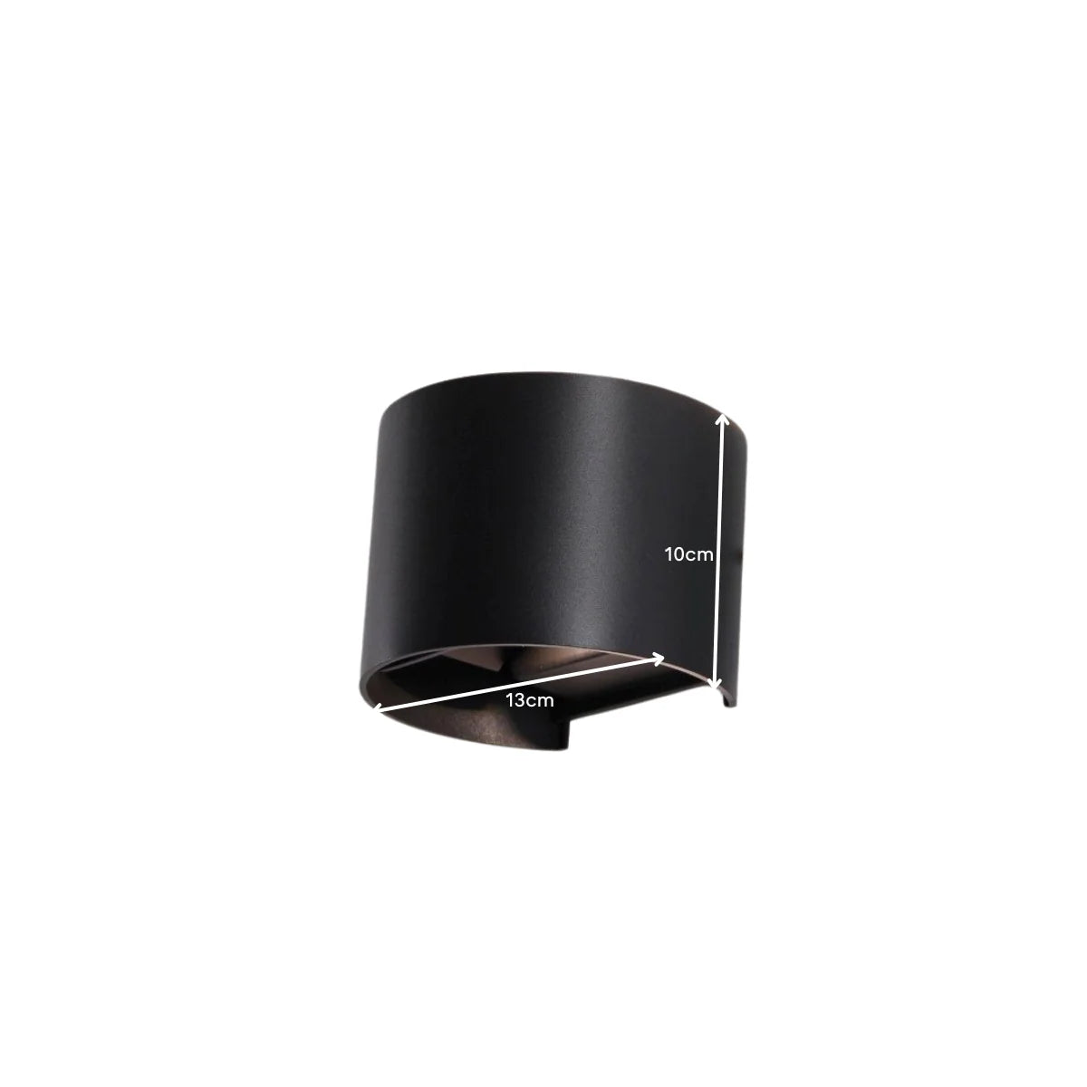 Wandlamp Sami – LED – Zwart – Up Down – afbeelding 4