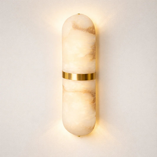Wandlamp Tali – Marmer – H40 cm – afbeelding 2