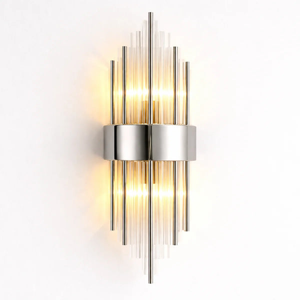 Wandlamp Udine – Glas Chroom